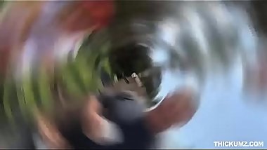 Tiny Teen with Huge Ass Fucking Indoor