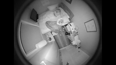 Spy cam in roof Norwegian couple