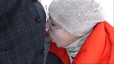 DEEPTHROAT AND CUMSHOT IN WINTER PARK