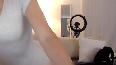 Nerdy teen has huge boobs