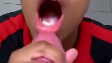 Feeding a horny black girl in a restroom in Orange County California
