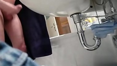 Step-Daughter Walks In On Him Jerking Off (Real)