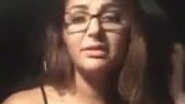 Sexy girl masturbating while driving