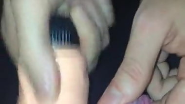 USING A DILDO ON MY GF