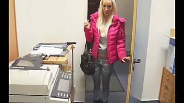 Gorgeous thin bitch with big breasts