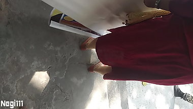 Hot Slim Indian Bhabhi In Legging