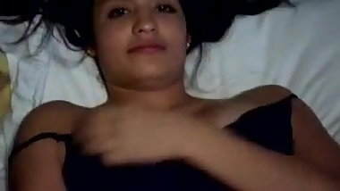 Indian teen with her BF