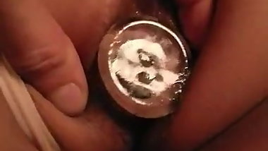 Her plug was inside her ass