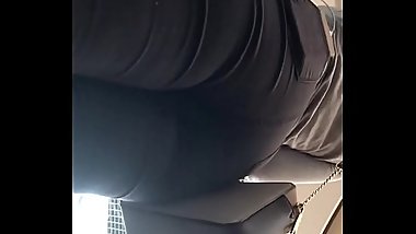 Sexy Turkish girl with tight ass in jeans