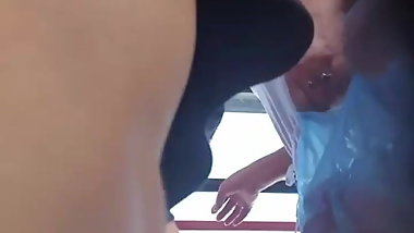 Spy upskirt romanian