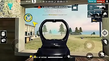 Jogando com o novo sorte Royale do Estados Unidos - Free Fire