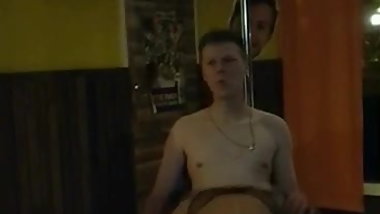 finnish stripper with soldier