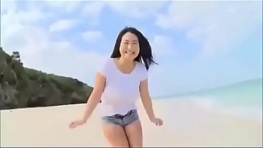 Japanese teen Rui Kiriyama big boobs