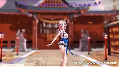 Best 3D ecchi hot teen Tits Sexy dance HD
