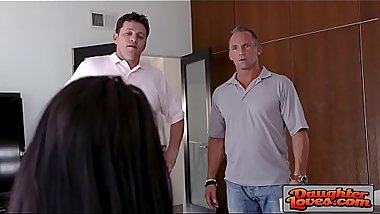 Gina Valentina, Lilly Ford Swap Old Fasion Dad