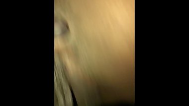 Ebony Teen Shows Off Butt Plug