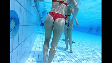 Underwater Teen Bikini Compilation - Part 1