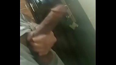 showing big huge dick