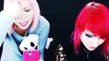 Russian camgirls laugh at my tiny cock. sph