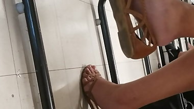 Feet Candid Class Maria Flats Dangle part 2