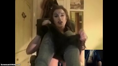 Flashing hot skype date